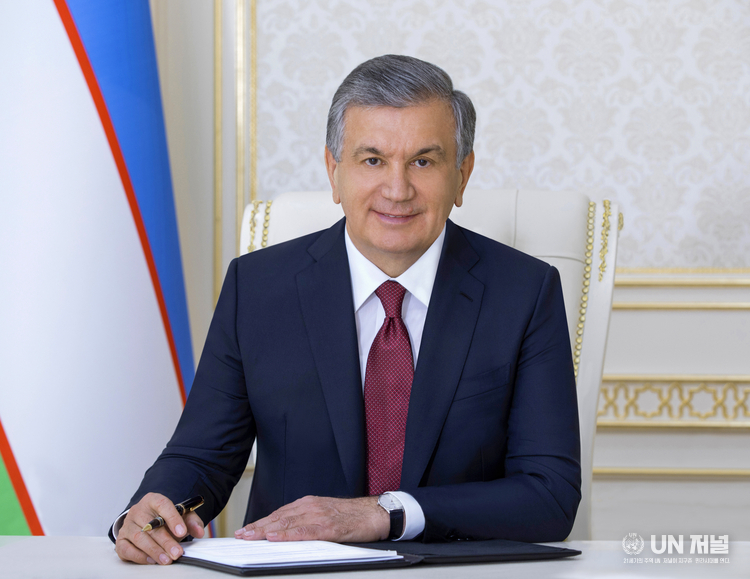 President of Uzbekistan Shavkat Mirziyoyev