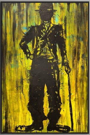 CHARLEY 150x100 cm: acrylic on canvas