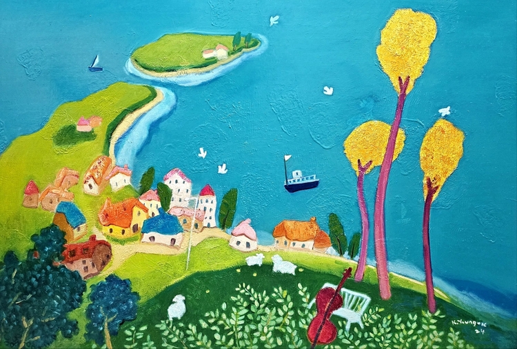 김영옥 Andante cantabile 50호 oil on canvas 2024