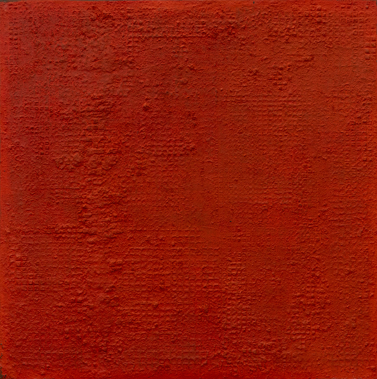 Traces of time-24, Mixed media on canvas, 91.0 x 91.0cm, 2024