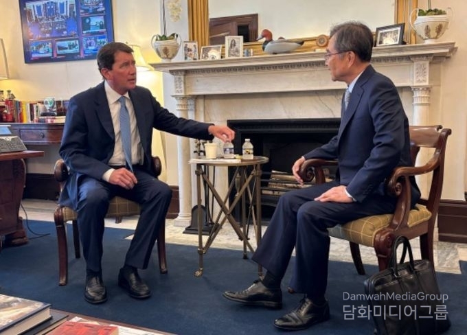 빌 해거티 상원의원과 조현 장관 면담