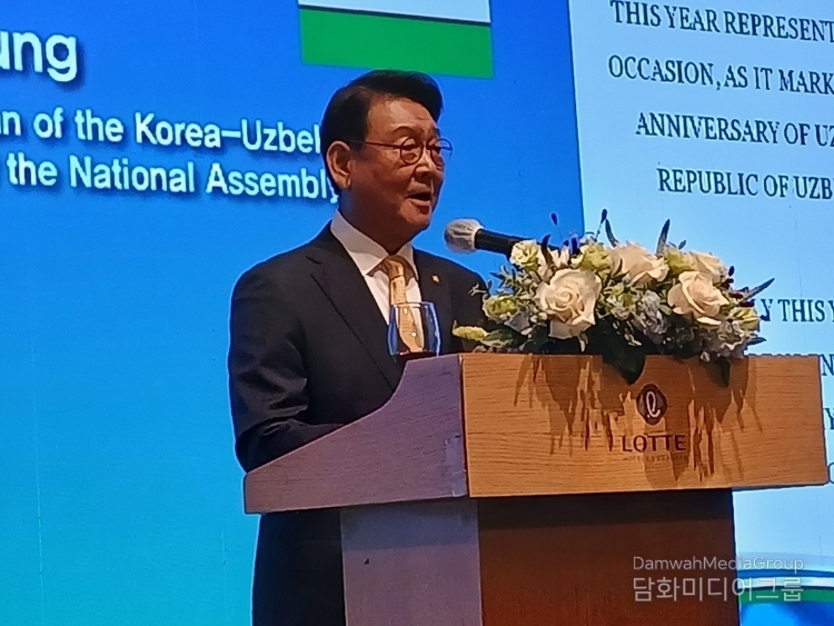 김교흥 국회의원은 양국의 우호 협력 관계 강화를 다짐하는 축사를 전했다.