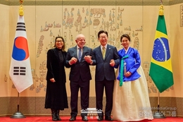 李대통령, ‘소년공’ 동지 룰라 대통령에 최고 수준 예우