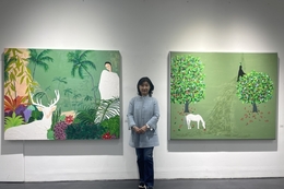 이미영 개인展 ‘홀로움’ 더갤러리에서 열려