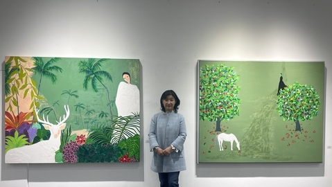 이미영 개인展 ‘홀로움’ 더갤러리에서 열려