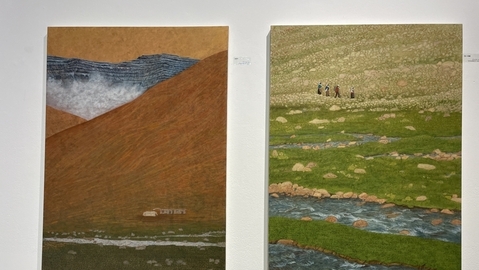 흐름, 고요한 숨결 - 제10회 윤양숙 개인전 열려