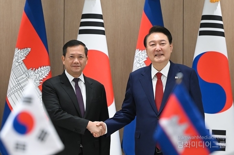 한-캄보디아, 전략적 동반자 관계로 격상…포괄적 협력 강화키로